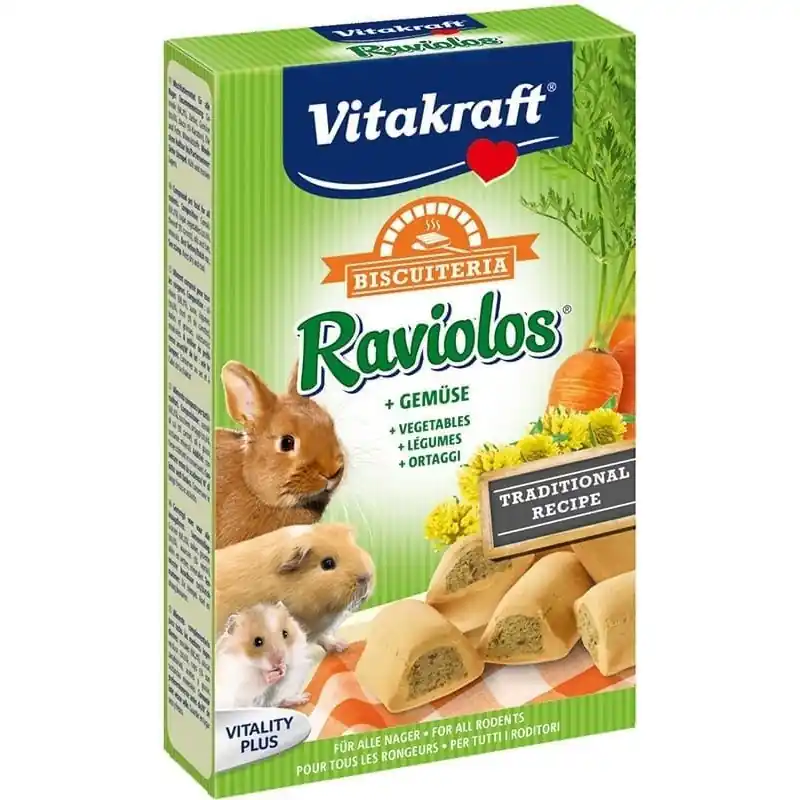Vitakraft Raviolos voor Konijnen & Knaagdieren Gecertificeerd