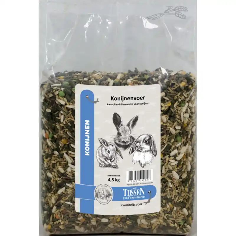 Tijssen Konijnenvoer 4,5 kg Exclusieve Aanbieding