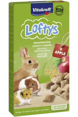 Vitakraft Lofty‘s Apple Luchtige Knabbelkussentjes Must-Have