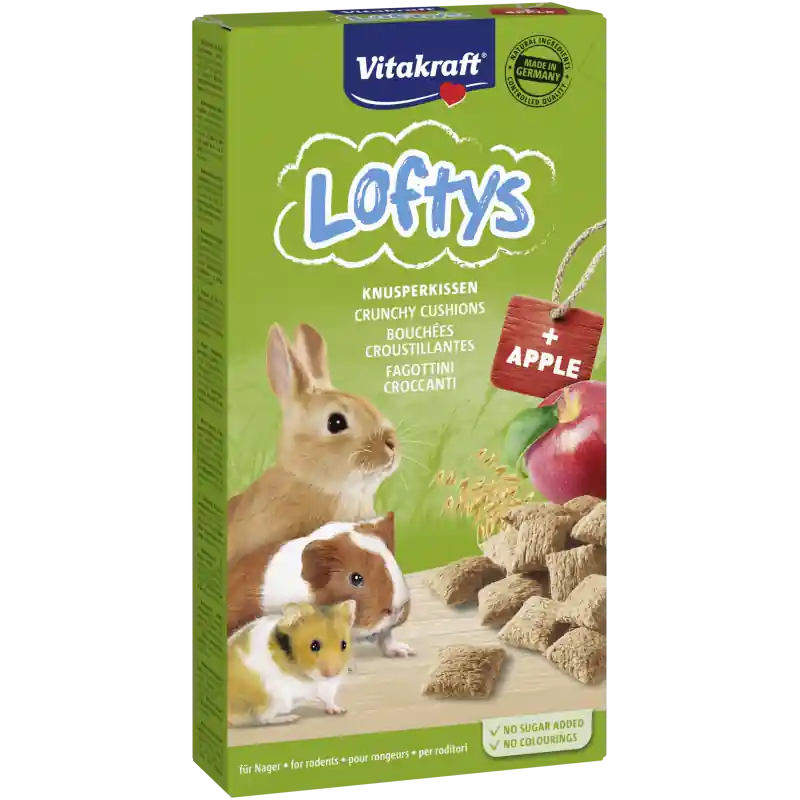 Vitakraft Lofty‘s Apple Luchtige Knabbelkussentjes Must-Have