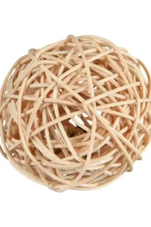 Express Levering Trixie Rotan Bal met Belletje ø 4 cm