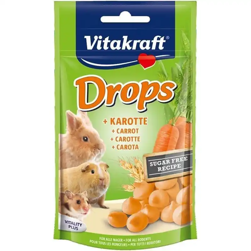 Voordeelprijs Vitakraft Drops Wortel