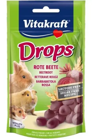 Vitakraft Drops Rode Biet Direct Beschikbaar