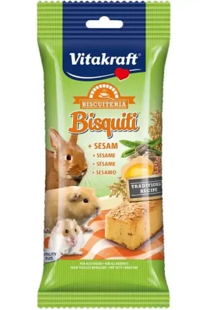 Finale Uitverkoop Vitakraft Bisquiti Sesam Knaagdieren