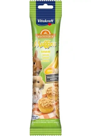 Betaalbaar Vitakraft Muffins Banaan voor Konijnen & Knaagdieren