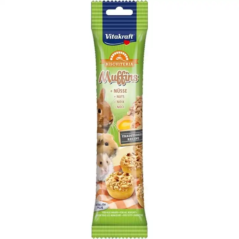 Hete Deal Vitakraft Muffins Noten voor Konijnen & Knaagdieren