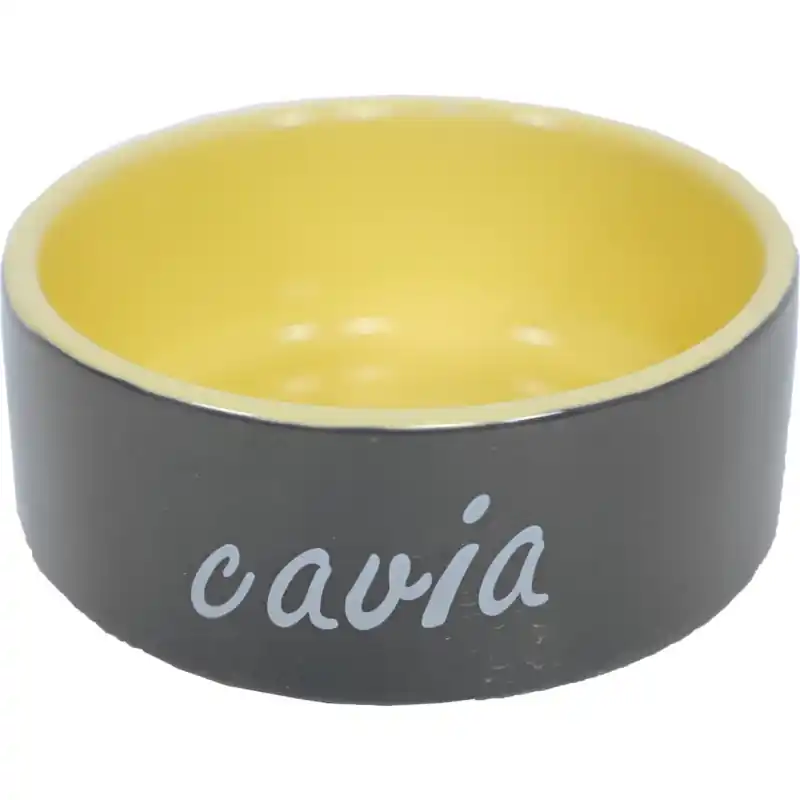 Caviavoer- en Waterbakje Grijs Steen 12 cm Koopje
