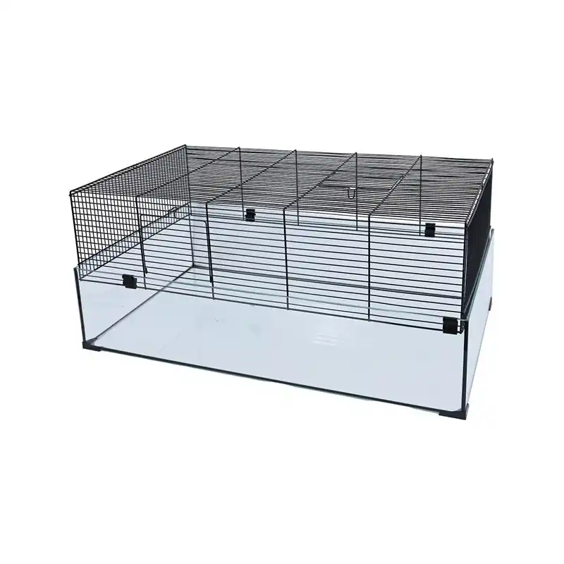 Interzoo Hamsterkooi Zwart - 78x48x34,5 cm Bestseller