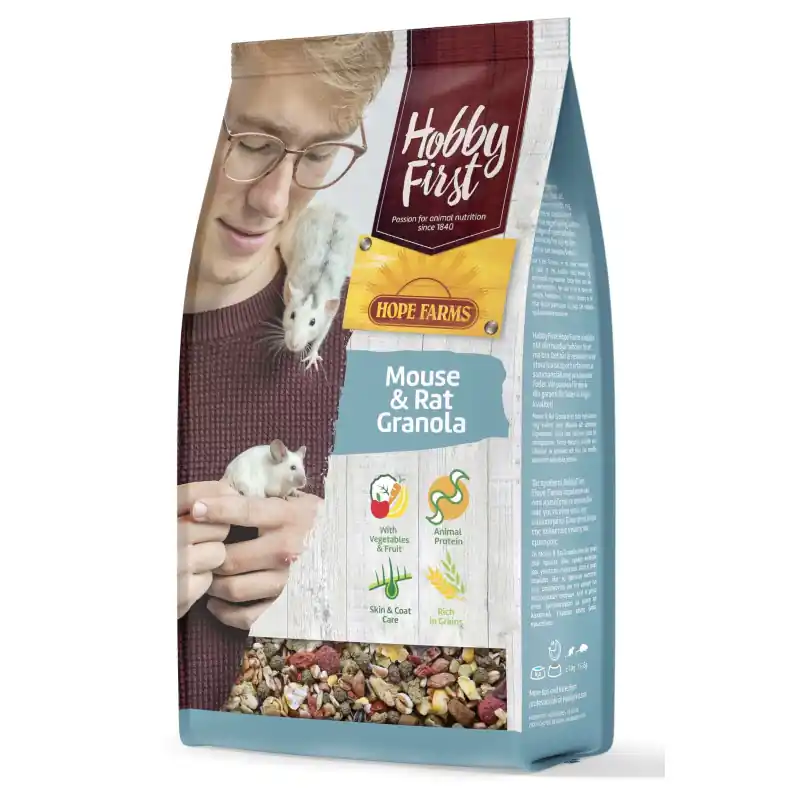 Veilige Betaling Hobby First Hope Farms Mouse/ Rat Granola 800 Gram