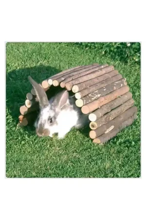 Op = Op Quapas! Houten Brug Sunrise 50x30 cm