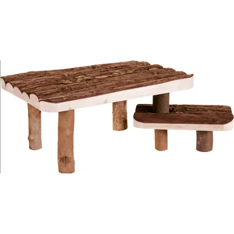 Flitsaanbieding Trixie Natural Living Afdak en Ligplaats met Opstapje 37x17x28 cm