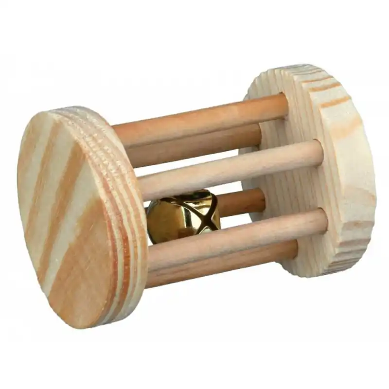 Superprijs Trixie Speelrol Knaagdieren Hout ca. ø 5×7 cm