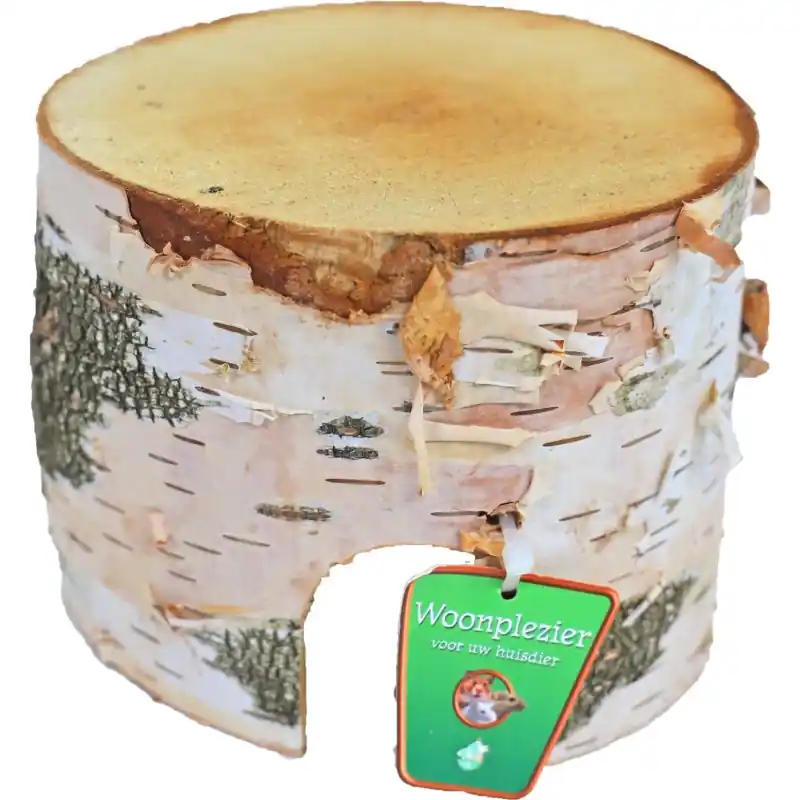Knaagdier Berkenhuis Rond Small 10 cm Veilige Betaling