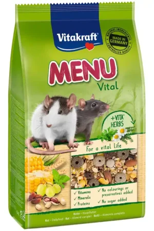 Vitakraft Menu Vital Rattenvoeding 1 kg Premium