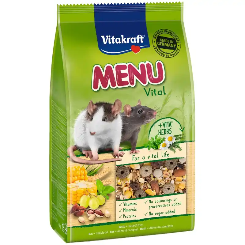 Vitakraft Menu Vital Rattenvoeding 1 kg Premium