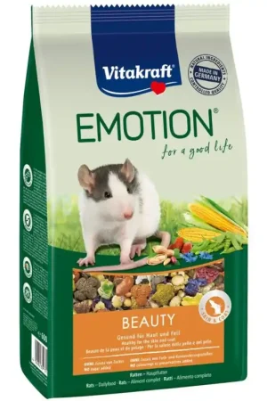 Weekendaanbieding Vitakraft Emotion Beauty All Ages Rat 600 Gram