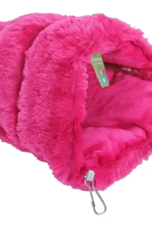 Boony Knaagdier Slaapzak Pluche Roze 25 cm Rechtstreeks Van De Fabrikant