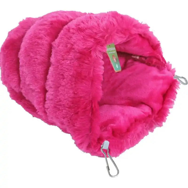 Boony Knaagdier Slaapzak Pluche Roze 25 cm Rechtstreeks Van De Fabrikant