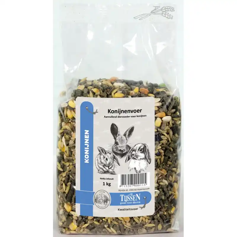 Tijssen Konijnenvoer 1 kg Korting