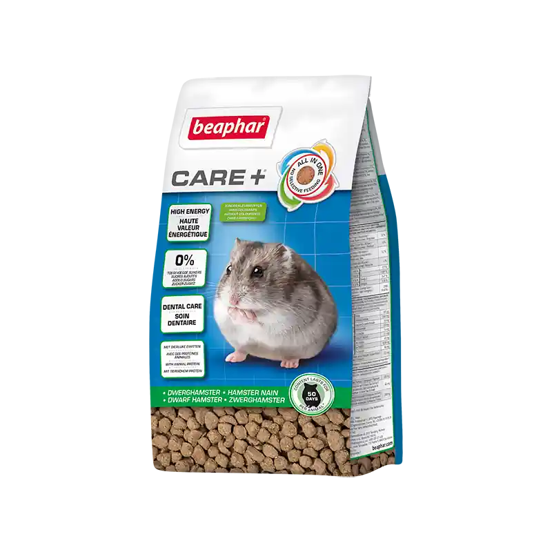 Betrouwbaar Beaphar Care+ dwerghamster 250 gram