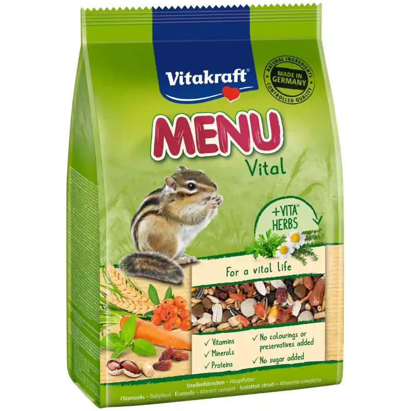 Vitakraft Menu Vital Eekhoorn 600 Gram Favoriet