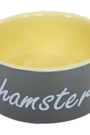 Bestseller Hamstervoer- en Waterbakje Grijs Steen 8 cm