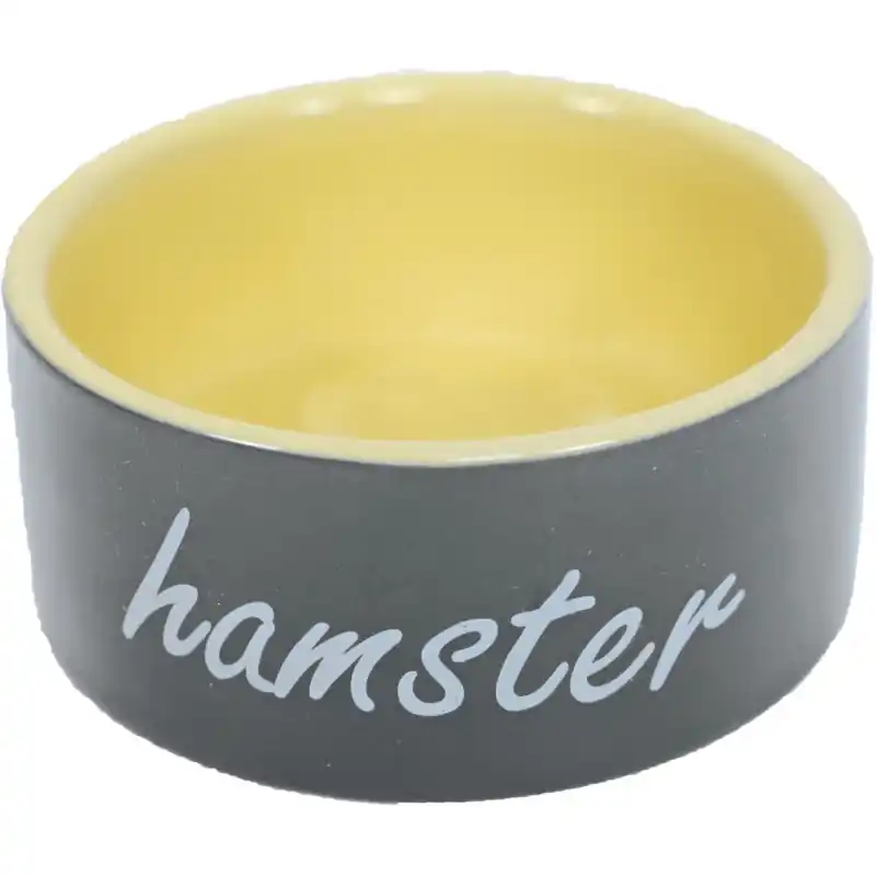 Bestseller Hamstervoer- en Waterbakje Grijs Steen 8 cm