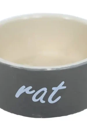 Rattenvoer- en Waterbakje Grijs Steen 10 cm Shop Nu