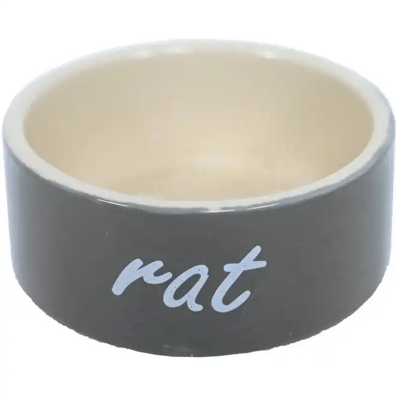 Rattenvoer- en Waterbakje Grijs Steen 10 cm Shop Nu
