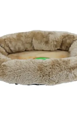 Koopje Boony Knaagdier Slaapmand Luxe Bruin/ Lichtbruin 30 cm