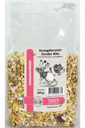 Tijssen Knaagdiervoer Zonder Biks 600 Gram Bestseller