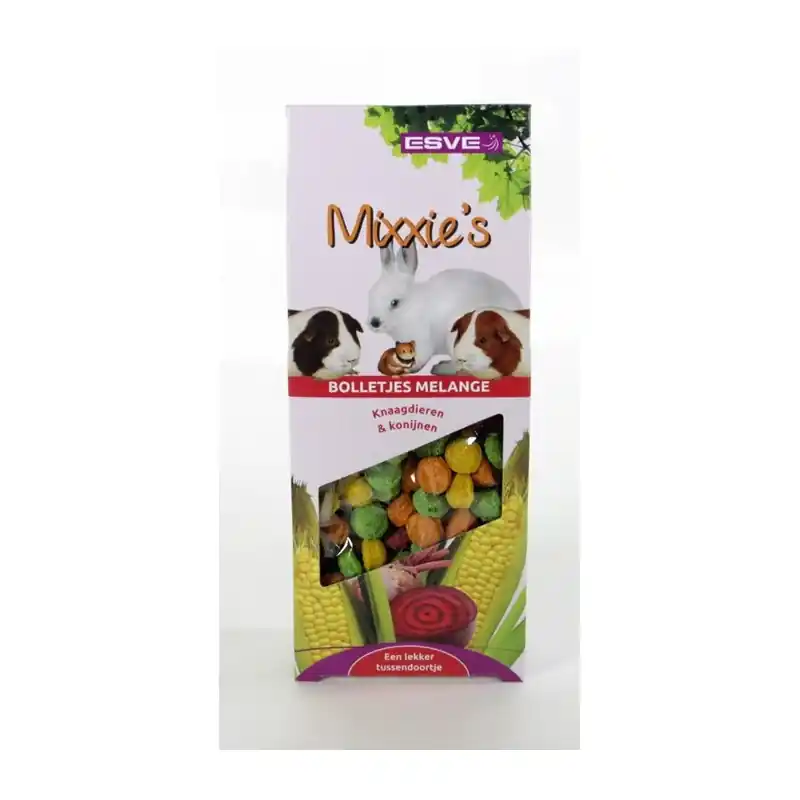 Esve Mixxie‘s Bolletjes Melange voor Konijnen & Knaagdieren Korting