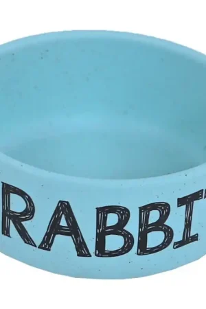 Stenen Konijnen Voer- Waterbak Rabbit Mat Mintblauw Fabrieksprijs