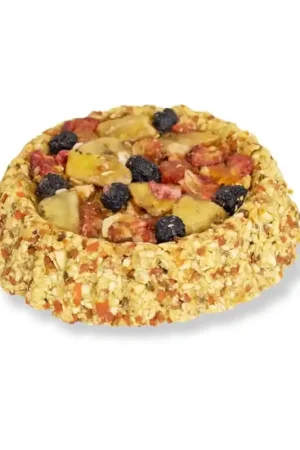 JR Farm Fruitcake voor Konijnen en Knaagdieren 80 Gram Exclusieve Aanbieding