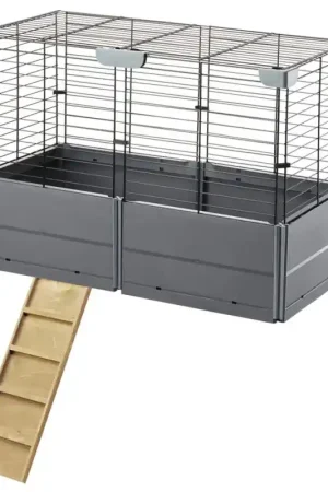 Express Levering Ferplast Multipla Roof Extension Grijs 37x72x50 cm