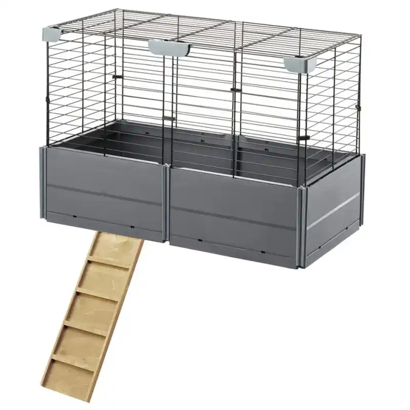 Express Levering Ferplast Multipla Roof Extension Grijs 37x72x50 cm