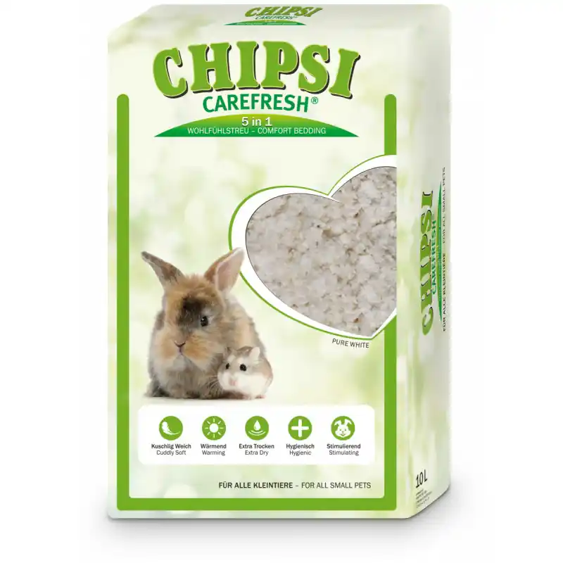 Dagaanbieding Chipsi Carefresh Pure White 10 L