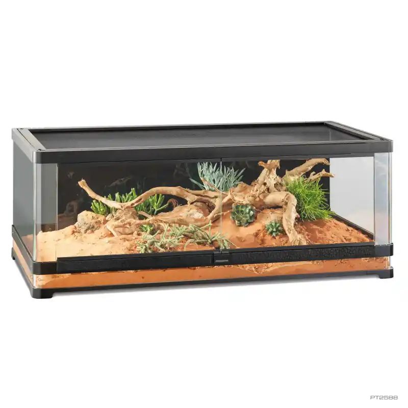 Op = Op Exo Terra Vista 120 Panoramisch Terrarium 120x60x45 cm