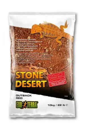 Exo Terra Stone Desert Substraat Outback Rood 10 kg Koop Vandaag
