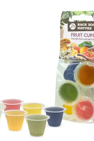 Direct Verzonden Back Zoo Nature Fruitkuipjes Mix voor Reptielen en Kevers 6 stuks