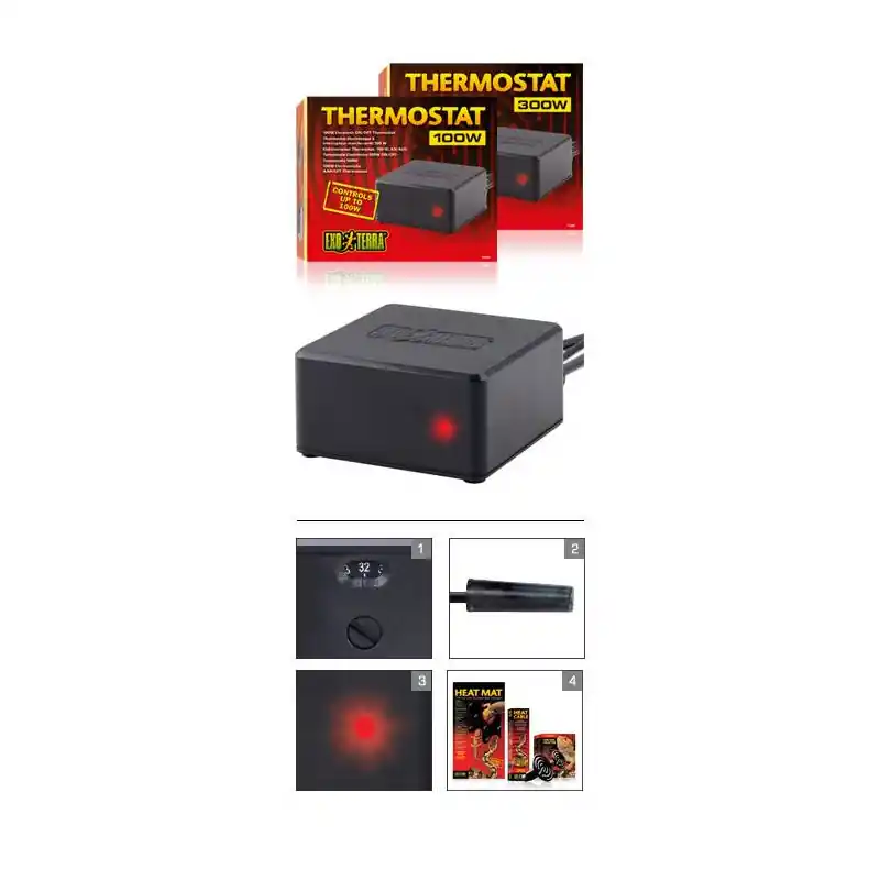 Exo Terra Thermostat 100W Premium