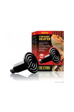 Exo Terra Ceramic Heater warmtestraler 40 watt Laatste Kans