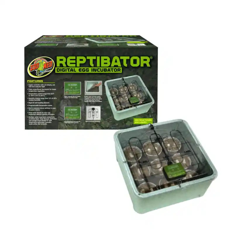 Zoo Med Reptibator Digital Egg Incubator (15°C tot 40°C) Op = Op