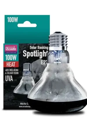 Veilige Betaling Arcadia Basking Solar Lamp Spotlight 100W