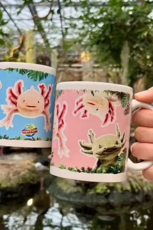 Express Levering Axolotl Mok Blauw