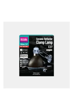 Speciale Aanbieding Arcadia Koesterlamphouder met Reflector en Klem 140MM