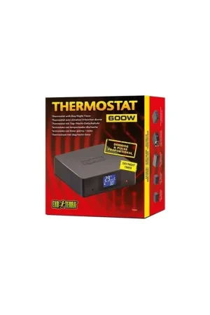 Exo Terra Thermostaat met Dag & Nacht Timer 600w Actieprijs