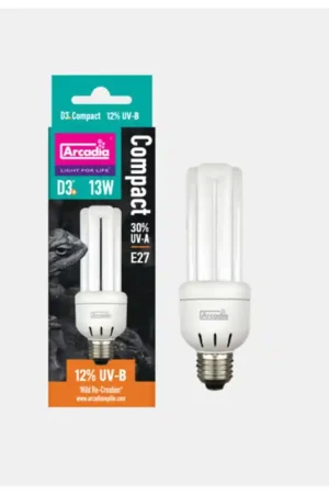 Arcadia D3 Compact Mini 12% UVB 13W Voordeelprijs