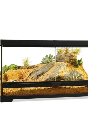 Gratis Retour Exo Terra Pro Terrarium Medium Low – 60x45x30 cm