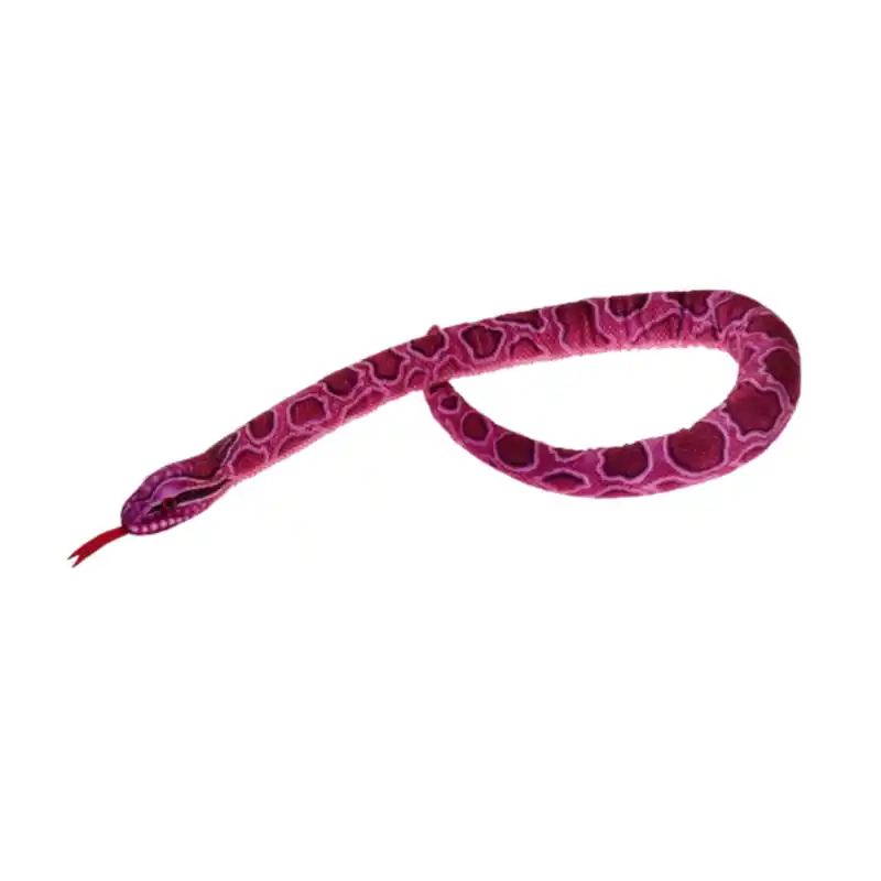 Bestseller Pluche Roze Slang Knuffel 100cm